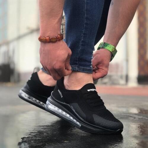 BA0105 Balloon Base Casual Casual Black Gray Men 'S Shoe