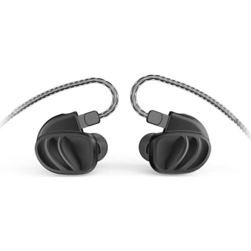BQEYZ KC2 2DD+2BA earplugs in-ear metal movement 2PIN 0.78 alternative circle of iron wire by second bluetooth headset k2