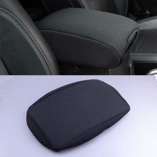 Center Console Cover Armrest Pad Cover Protector Neoprene Black fit for Jeep Wrangler JL JT 2018 2019 Gladiator JT 2020