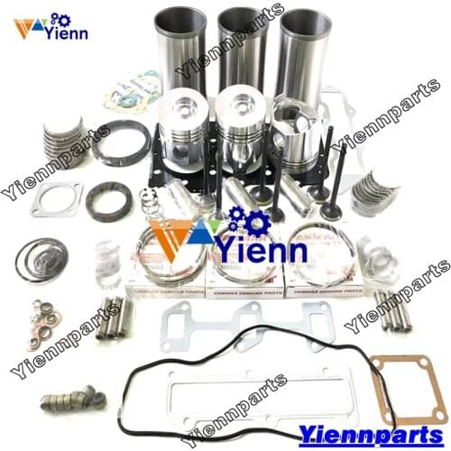 3D88 3D88E Overhaul Rebuild Kit With ValveFor Komatsu PC20 PC25 PC28 PC30 PC35 PC40 Loader Diesel Engine Repair Spare Parts