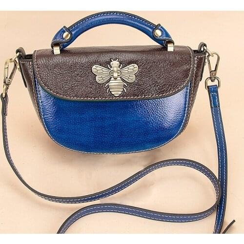 Fashionable Joker Classic Multi-Function Personality Cowhide Womens Handbags Chinese Style High Quality Luxury Shoulder Bags