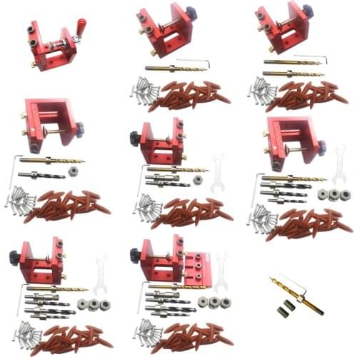 Woodworking Hole Drill Guide Locator Inclined Hole Round Wood Tenon Combination Punch Auxiliary Positioning Drilling Hole 896B