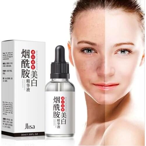 Niacinamide Whitening Face Serum Moisturizing Brightening Fade Spot Facial Essence Soothing Roughness Face Care Serum