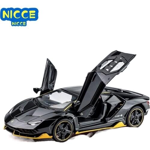 Nicce LP770 750 1:32 Lamborghinis Car Alloy Sports Car Model Diecast Sound Super Racing Lifting Tail Hot Car Wheel For Gifts