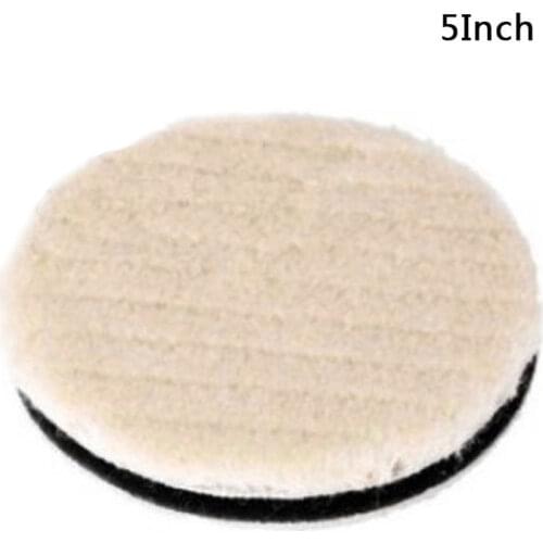 2/3/4/5/6/7 Inches Car Polish Pad Wool Buffing Pad For Polisher Machine Waxing Polishing Buffing Car Paint Care Polisher Pads