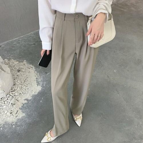 SaHezeng Women's Wide Trousers