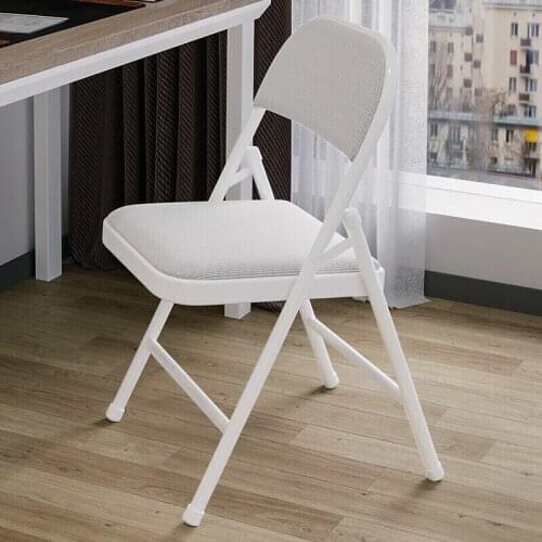 Folding Chair Stool Home Computer Chair Office Meeting Chair Folding Leisure Chair Armchair Desk Chair Study Mahjong