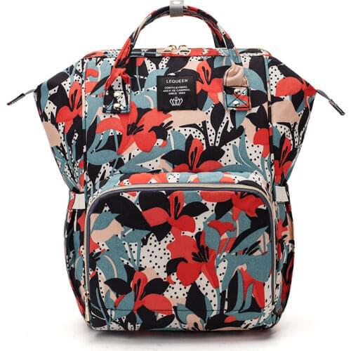 Mummy Nappy Bag Large Capacity Baby Bag Travel Nursing Backpack Bag for Baby Care