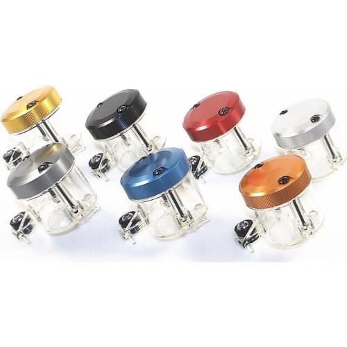 Universal Motorcycle Brake Fluid Reservoir Clutch Cylinder Tank Oil Fluid Cup For Honda Yamaha Suzuki Kawasaki BMW KTN Scooter