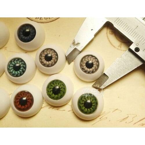 14mm BJD.SD doll accessory doll brown dark green grey blue eyes wholesales BJD doll diy eyes
