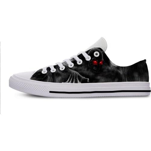 Brand Skulling Womens Flats Classic Canvas Shoes Comfortable Custom Logo Image Printing Mesh Breathable Outdoor Shoes