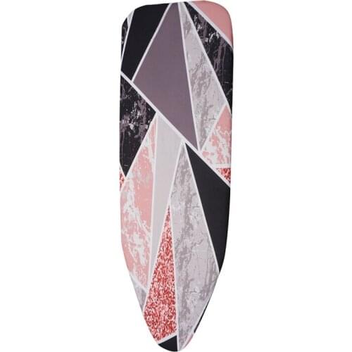Quality 140x50CM Fabric Marbling Ironing Board Cover Protective Press Iron Folding for Ironing Cloth Guard Protect Delicate Garm