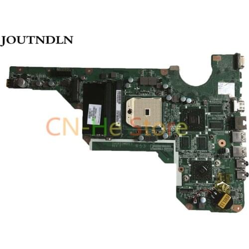 JOUTNDLN FOR HP Pavilion G4 G6 G7-2000 Laptop motherboard 683031-501 DA0R53MB6E1 R53 Socket FS1 DDR3 HD7670M 2GB 100% work