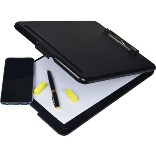 Lightweight A4 Clipboard Box File Durable Waterproof Document Filing Storage Case Writing Pad Paper Holder Office Supplies