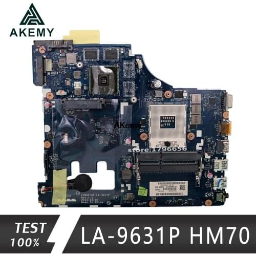 For Lenovo G500 Laptop Motherboards VIWGP/GR HM70 LA-9631P only fit for Celeron CPU suit for Pentium tested working