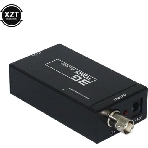 Mini 3G 1080P HDMI to SDI SD-SDI HD-SDI 3G-SDI HD Video Converter With Power Adapter EU US UK AU Plug for Camera HDTV