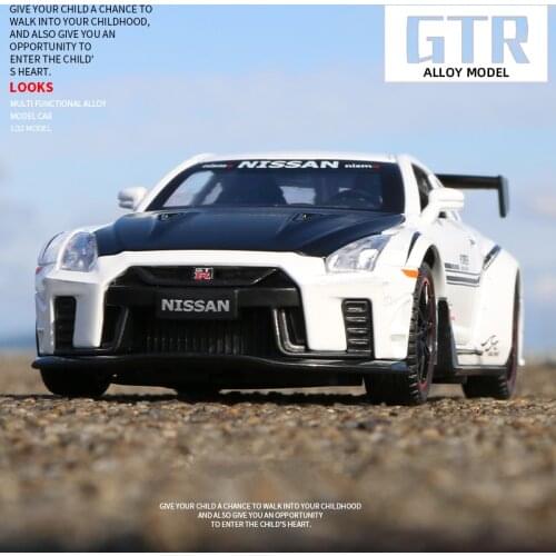 1:32 Nissan GTR Racing Car Alloy Car Model Diecasts & Toy Vehicles Toy Model Car Metal Collection High Simulation Kids Toy Gift
