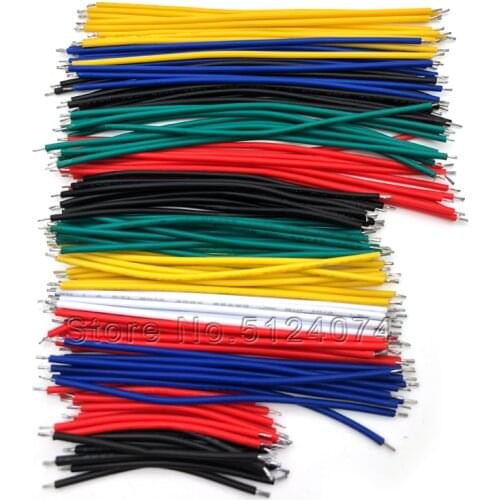 No. 24 commonly used Wire Kit Package double-ended tin plating color connection line 5CM/8CM/10CM 13kinds×10each=130pcs