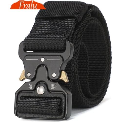 125-140long big size Belt Male Tactical military Canvas Belt Outdoor Tactical Belt mens Military Nylon Belts Army ceinture hom5