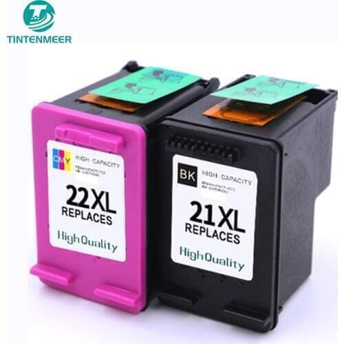 TINTENMEER ink cartridge 21 22 21xl 22xl compatible for hp 21 22 hp21 hp22 for F2180 F2280 F4180 F380 380 printer