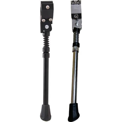 Bicycle Bike Kickstand Adjustable Road Bicycle Side Kickstand Bike Parking Stand Support Foot for 20'' inch Bicycle