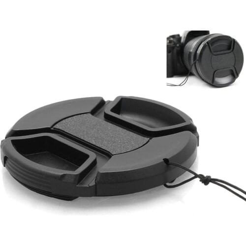 High Quality 37-46mm Front Lens Cap Hood Cover Snap-on Pentax For Canon Nikon Sony Fuji Z8W8