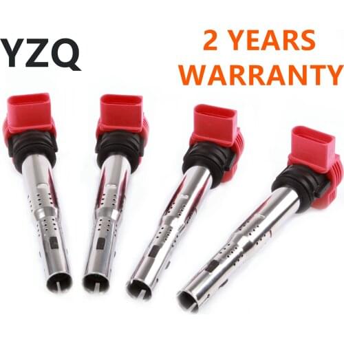 4PCS/Set OEM Ignition System Ignition Coils For VW Jetta MK4 Bora Golf MK4 Passat B5 Audi A4 A6 A6 06C905115F UF-483 06C905115A