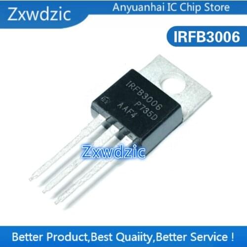 5PCS IRFB3006PBF TO-220 IRFB3006 TO220 60V 195A MOSFET N-channel logic level gate new original