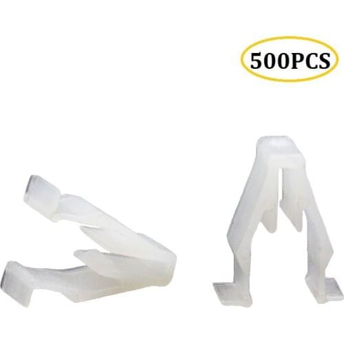 500Pcs Plastics clips For Honda Civic City FIT Odyssey Accord CRV Central control navigation panel instrument buckle clips