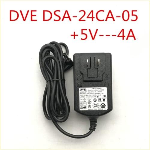 DVE DSA-24CA-05 +5V---4A Power Adapter for Honeywell Dolphin 7800 Original Power Supply Adapter Charger Switching DSA 24CA 05
