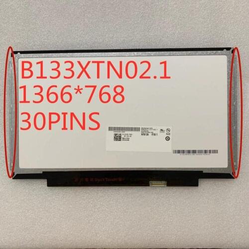Free shipping 13.3-inch LCD screen B133XTN02.1 N133BGE-E31 HB133WX1-201 LTN133AT31 1366 * 768 30PINS EDP