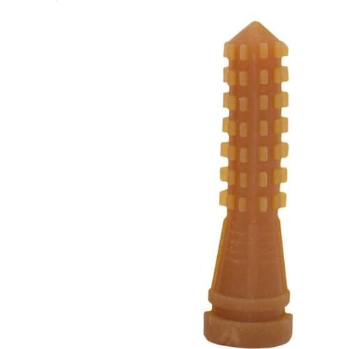 50pcs/set Poultry Plucking Fingers Hair Removal Machine Glue Stick Chicken Plucker 95mm Poultry Depilation Rods Beef Tendon