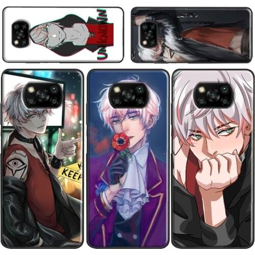 Saeran Unknown Mystic Messenger Case For Xiaomi Redmi Note 8 9 Pro A 9C 8T 9S Poco X3 Redmi K30 Ultra Mi Note 10 Lite 9T
