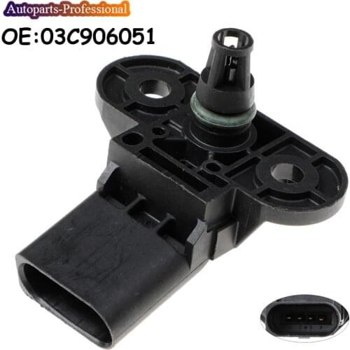 New MAP Sensor For VW GTI Golf Beetle 2.5L A4 A5 A6 03C906051 03C906051F 03C906051E 0 261 230 095 Car Auto accessorie