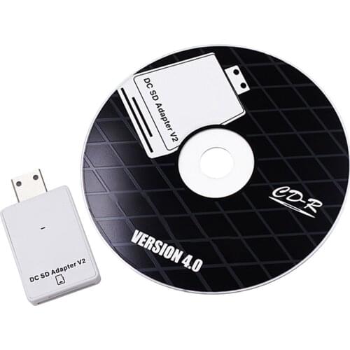 DC SD TF Card Adapter Reader For SEGA Dreamcast With CD For Sega Card Reader For Dreamshell V4.0 Game Console Boot Loader