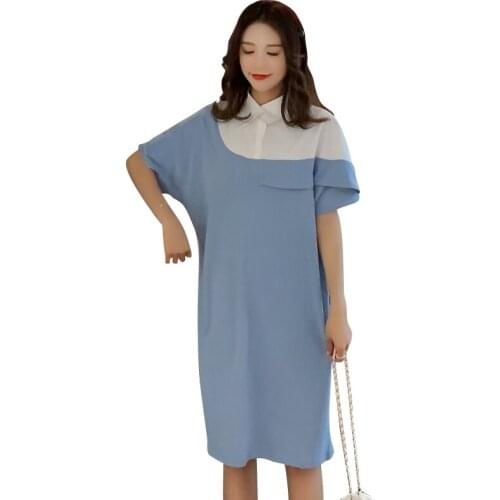 Gezmiajina Summer Shirt Dresses