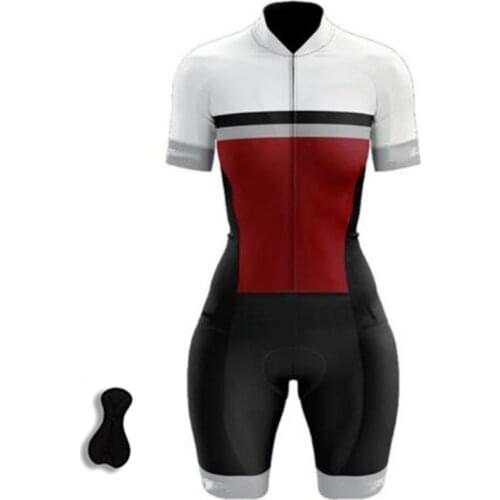Hot Selling China Good Price Custom Breathable Cycling Wear Cycling Jersey Set, For Women Cycling Jersey Triathlon Jumpsuit 2021