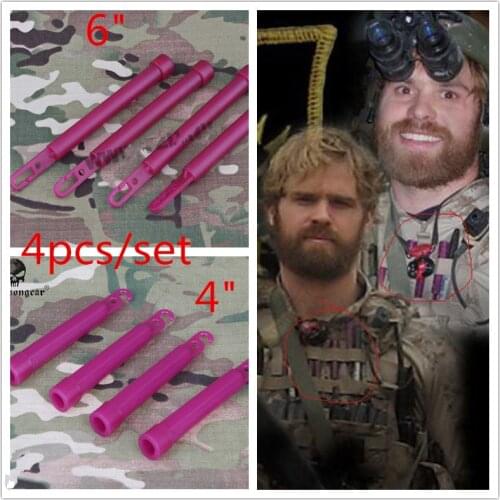 EMERSON Dummy IR Light stick 6"/4"PINK Airsoft Tactical Military IR Glow Stick Model (Dummy) For Outdoor Or Light Emitting Stick