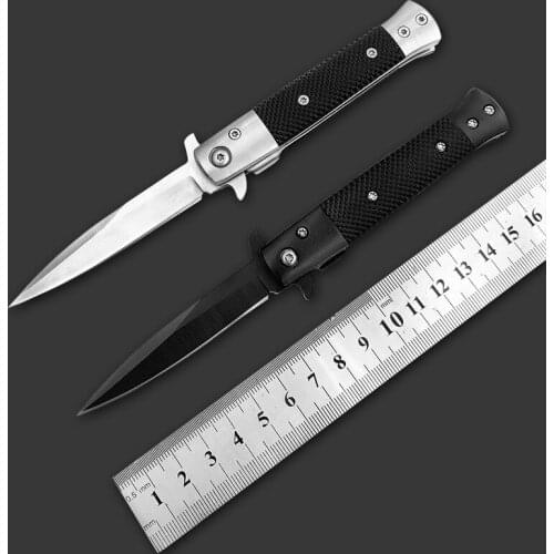 Free shipping new product Outdoor camping Resin handle folding knife self-defense portable camping tool Household knife