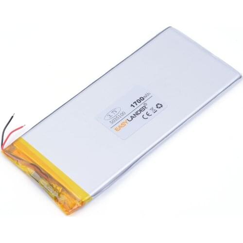 Best battery brand 3.7V 1700MAH 5035100 polymer lithium battery 0535100 MP5 MP4 digital products E-book tablet pc