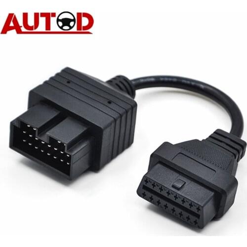 OBD2 Cable for KIA Sportage 20PIN OBD Connector 20-16PIN Diagnostic Cable Auto Connector 20 PIN Cable Adapter for KIA20
