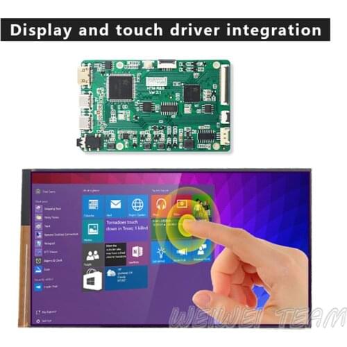 7 Inch 1920x1080 LCD Module Touch Screen MIPI Driver Board For Raspberry Pi 4 Pi3 Nvi Dia Jetson Nano PC TV Box Game Box