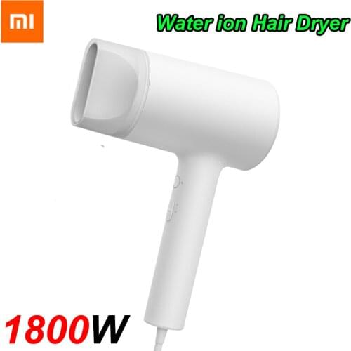 Xiaomi Mijia Water ion Hair Dryer Home 1800W Nanoe hair care Anion Professinal Quick Dry Portable Travel Blow Hairdryer diffuser