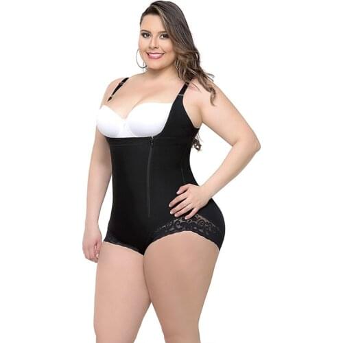 Plus Size Shapewear Tummy Shaper Control Panties Corrective Underwear Big Size Waist Corset Slimming Briefs Butt Lifter