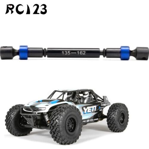 1:10 1Pc AX31114 Hard Steel Rear Main DriveShaft 135-162MM For RC Crawler Car Rock Electric Axial Racing Yeti 90048 NEW ENRON