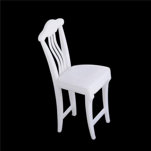 1pcs Children High Chair Toy Table Chair For Dollhouse Furniture Play House Toys Color Randomly Dolls House Accessories