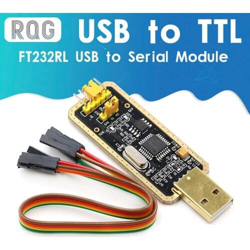USB to TTL Adapter USB to Serial Converter for Development Projects - Featuring Genuine FTDI USB UART IC FT232RL