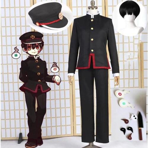 Anime Toilet-bound Jibaku Shounen Hanako-kun Hanako kun Cosplay Costume Uniform Halloween Outfit Suits For Women custom-made