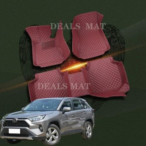 Car floor mats for toyota corolla yaris chr auris camry 40 land cruiser prado 150 rav4 alphard car floor mat