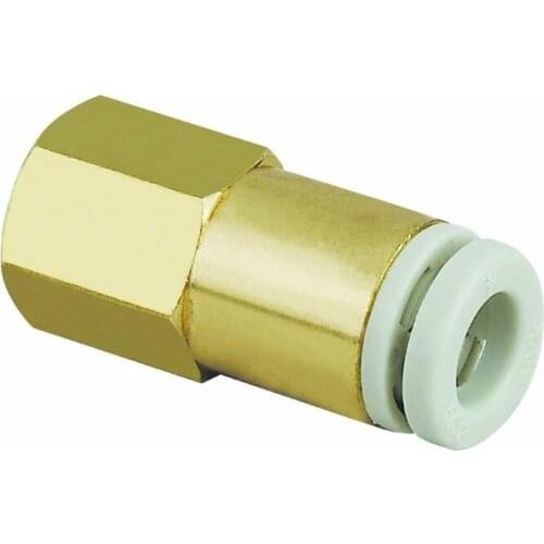 Free shipping pneumatic part fittings Brass Female thread Adaptor connector for OD 3mm PU hose Nylon Hose/soft Nylon Hose